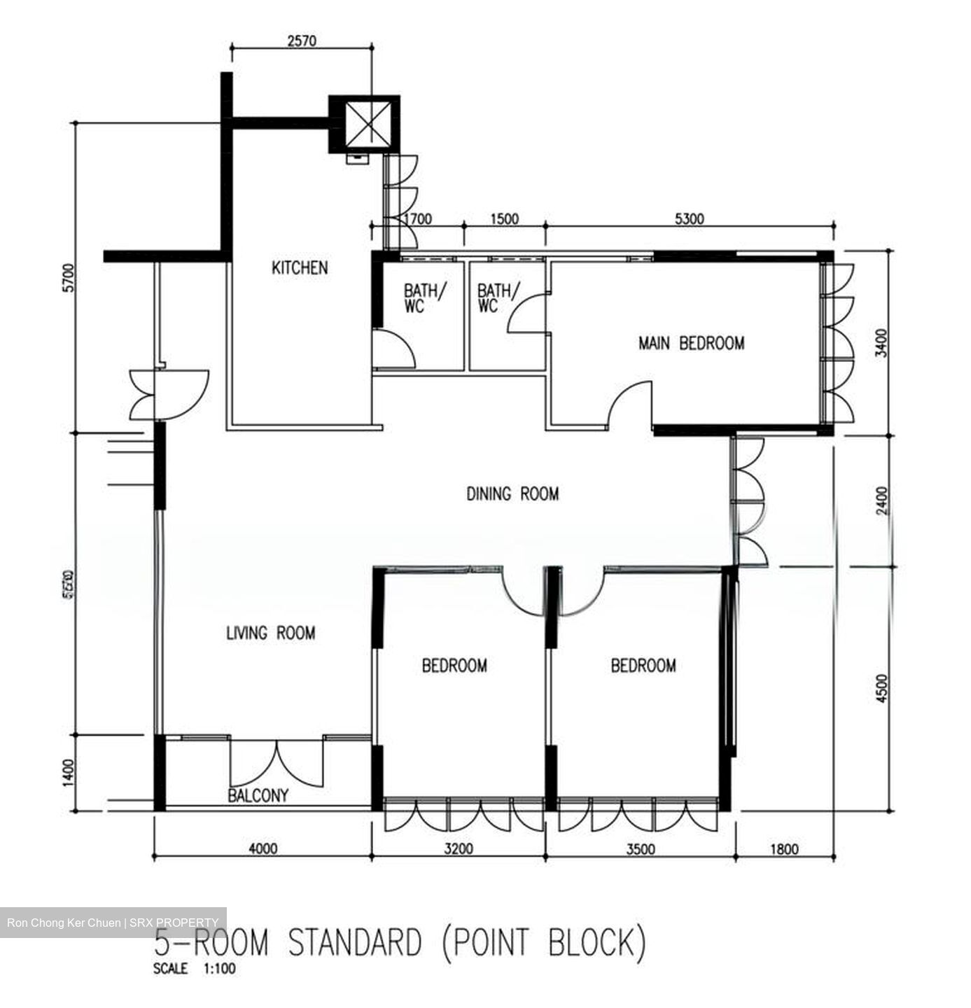 Blk 355 Clementi Avenue 2 (Clementi), HDB 5 Rooms #587795111